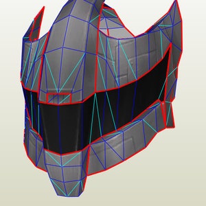 Mewtwo full armor - Pepakura - Foam