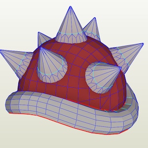 Spiny Hat Pepakura - Foam