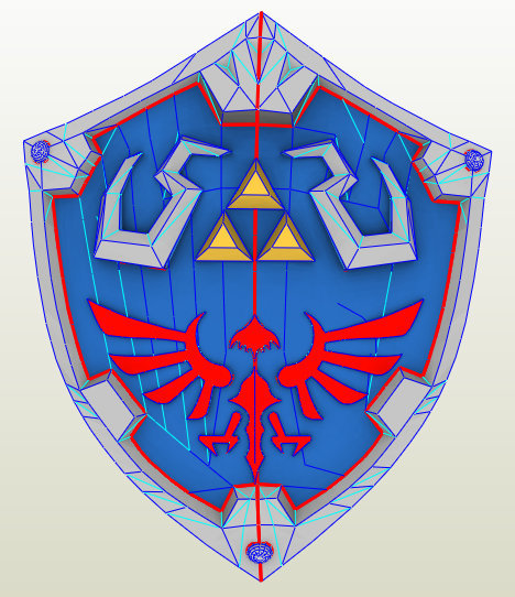 Hylian Shield Legend of Zelda Cosplay Shield Zelda Cosplay Shield