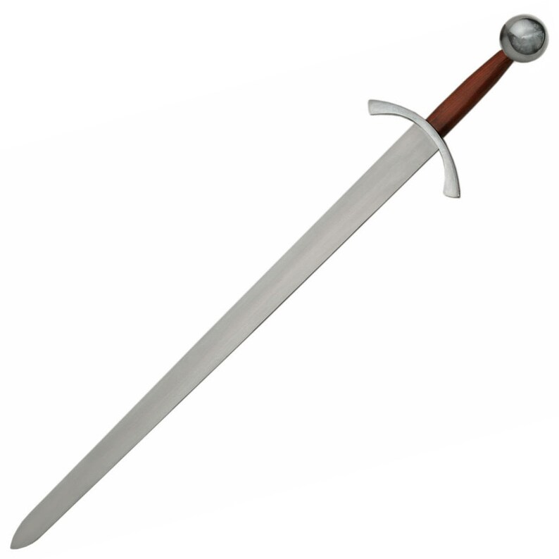 New Archers Medieval War Sword w Leather Sheath