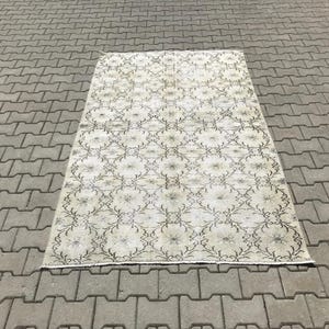 Turkish rug,Oushak rug,Vintage rug,Handmade rug,Large rug,Bohemian rug,Natural rug,Turkish vintage rug,Vintage turkish rug,Anatolian rug,
