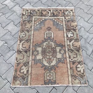 Turkish Rug, Vintage Rug, Small Rug, Entryway Rug, Wool Rug, Kilim Rug, Bohemian Rug !! 108 x 78cm / 3,5 / 2,5 ft, Small Runner Rug, Carpets