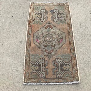 Turkish Rug, Vintage Rug, Small Rug, Entryway Rug, Wool Rug, Kilim Rug, Bohemian Rug !! 89 x 49 cm / 2,9 / 1,6 ft, Small Runner Rug, Carpets