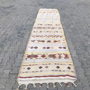 Runner Rug * Oushak Runner Rug * Turkish Runner Rug * Vintage Runner Rug * Oushak Rug * Vintage Rug * Turkish Rug * 3.6x16.6 ft * Aztec Rug