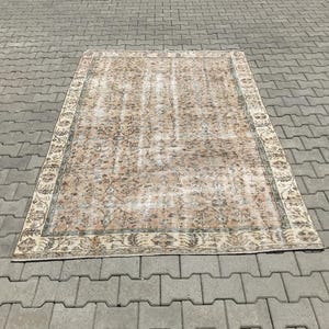 Turkish rug,Oushak rug,Vintage rug,Handmade rug,Anatolian rug,Turkish vintage rug,Vintage turkish rug,Bohemian rug,Natural rug,
