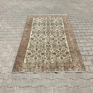 Turkish rug,Oushak rug,Vintage rug,Handmade rug,Anatolian rug,Turkish vintage rug,Vintage turkish rug,Natural rug,Bohemian rug,