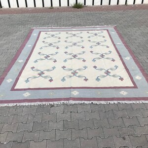 9”x11’1” ft,Turkish Rug, Oriental Rug,Area Rug, Blue Rug, Antique Rug, Rare Rug, Living Room Rug, Dinner Room Rug,Vintage Rug,
