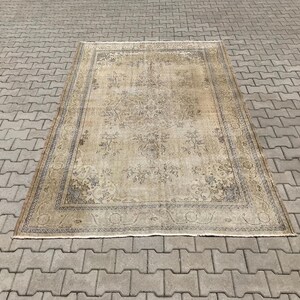 Turkish rug,Oushak rug,Vintage rug,Handmade rug,Anatolian rug,Turkish vintage rug,Vintage turkish rug,Bohemian rug,Natural rug,Unique rug,
