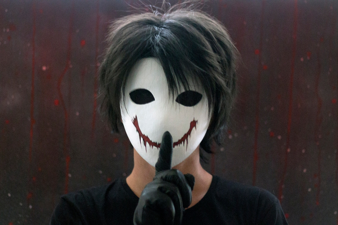 Bloody Painter Mask Inspired for Cosplay Etsy