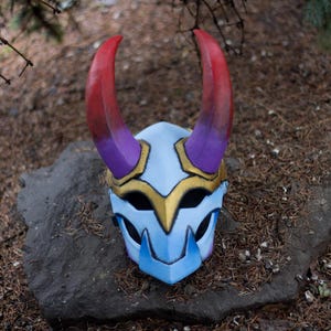 Jhin Mask (Blood Moon) league of legends inspired for cosplay