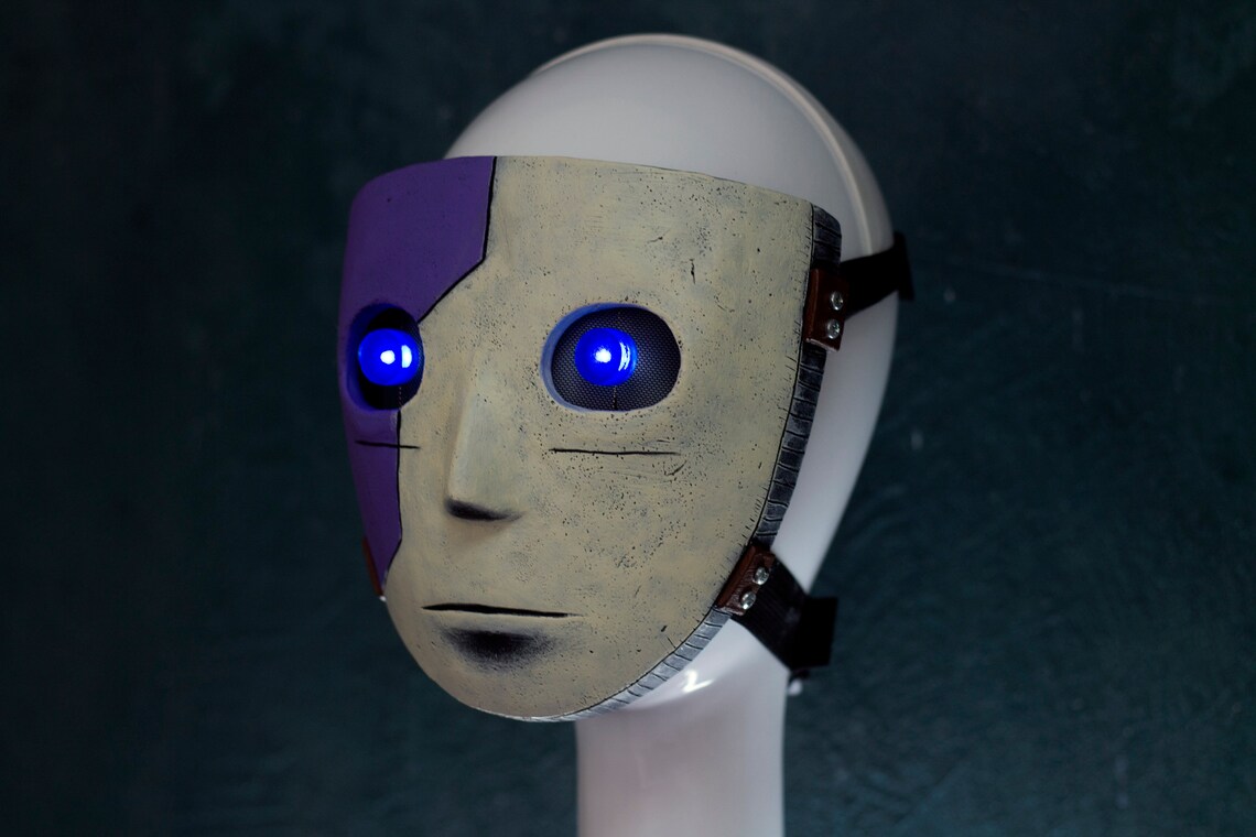 Sally Face Mask Inspired for Cosplay Etsy