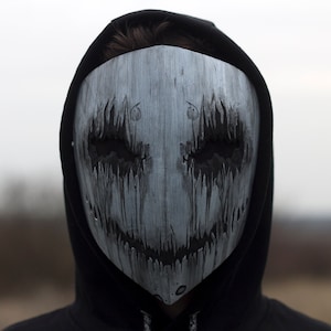 Kagekao-masker (wit) geïnspireerd voor cosplay