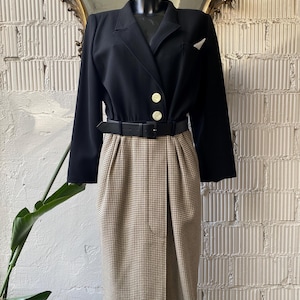 Valentino 1980s wrap dress