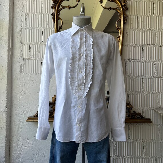 gucci ruffle blouse