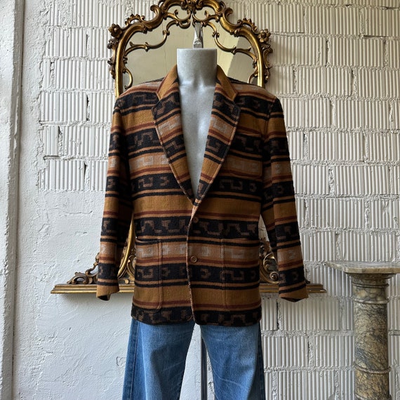 Vintage Kenzo Wool single-breasted Blazer Jacket … - image 1