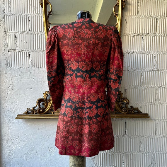 Vintage 1970s YVES SAINT LAURENT rive gauche red … - image 2