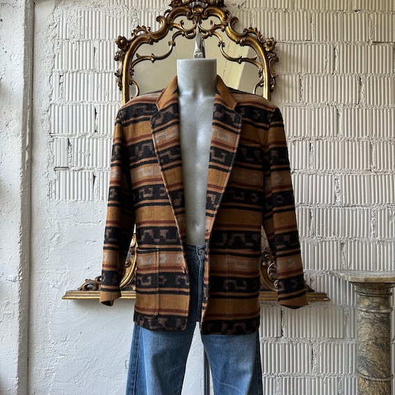 Vintage Kenzo Wool single-breasted Blazer Jacket … - image 2