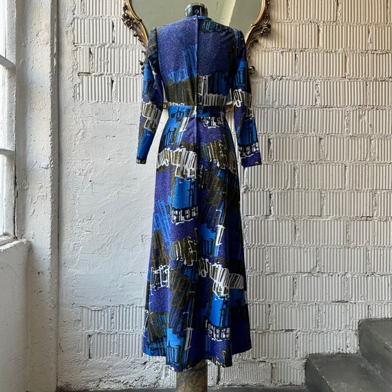 70's LUREX DRESS - image 2