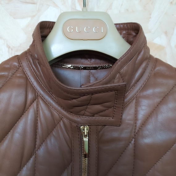 GUCCI Trench Leather