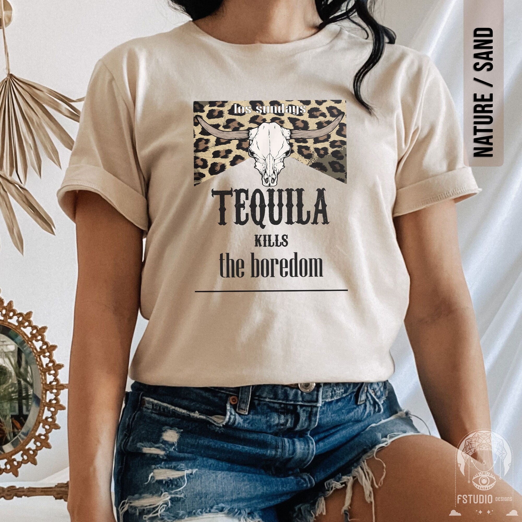 Discover Tequila Shirt Tequila Kills The Boredom T-Shirt Boho Western Graphic Leopard Tequila shirt