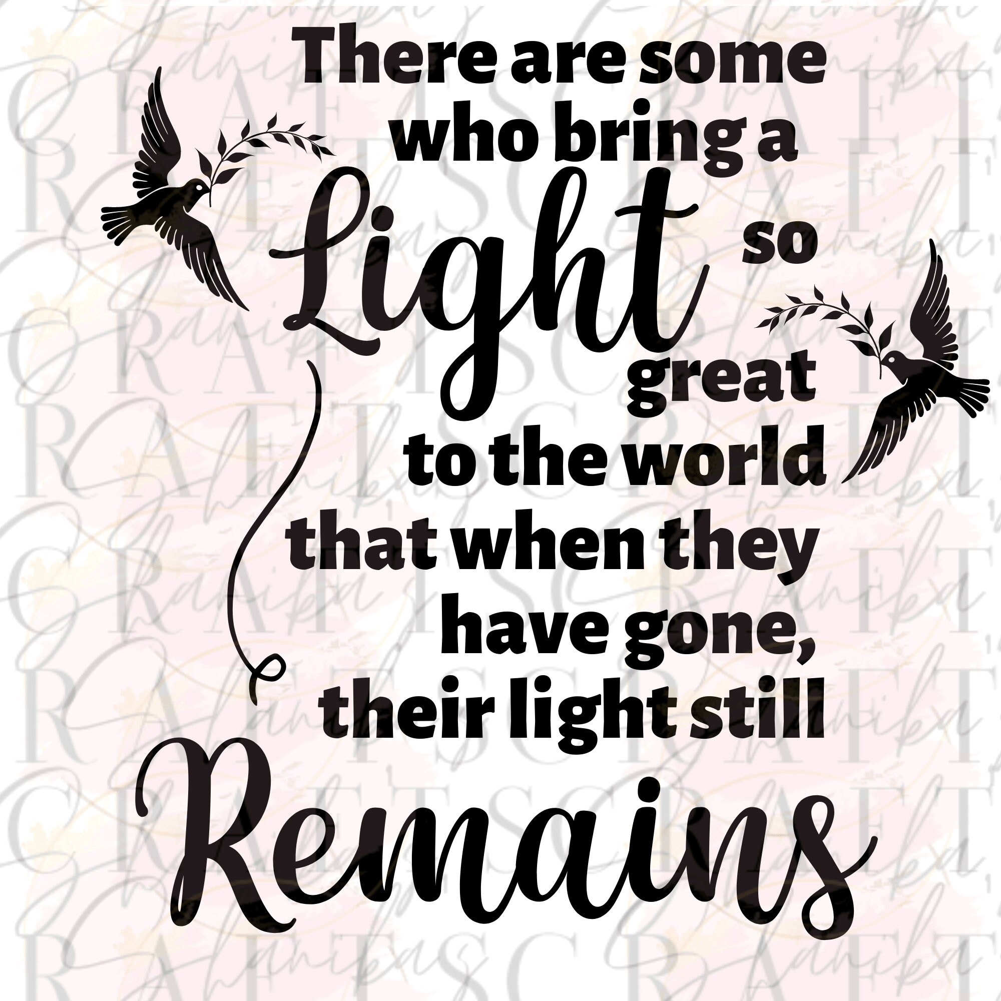 Memorial PNG for Cricut, Silhouette, and Sublimation - There Are Some ...