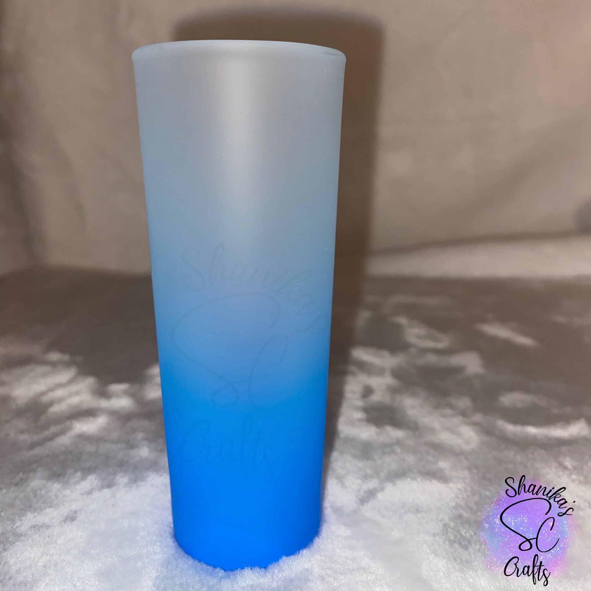 Blank Shot Glass for Sublimation Frosted Shot Glass Ombre Etsy