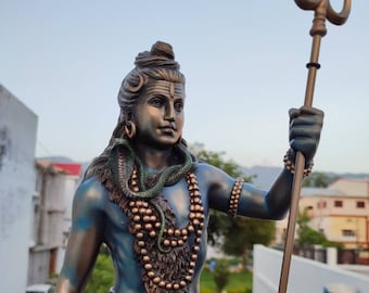 20 Inch Lord Shiva Statue: Siva Mahadev, God of Meditation