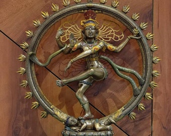 Lord Nataraj Statue: 47 cm Tanzender Shiva, Yoga-Dekor