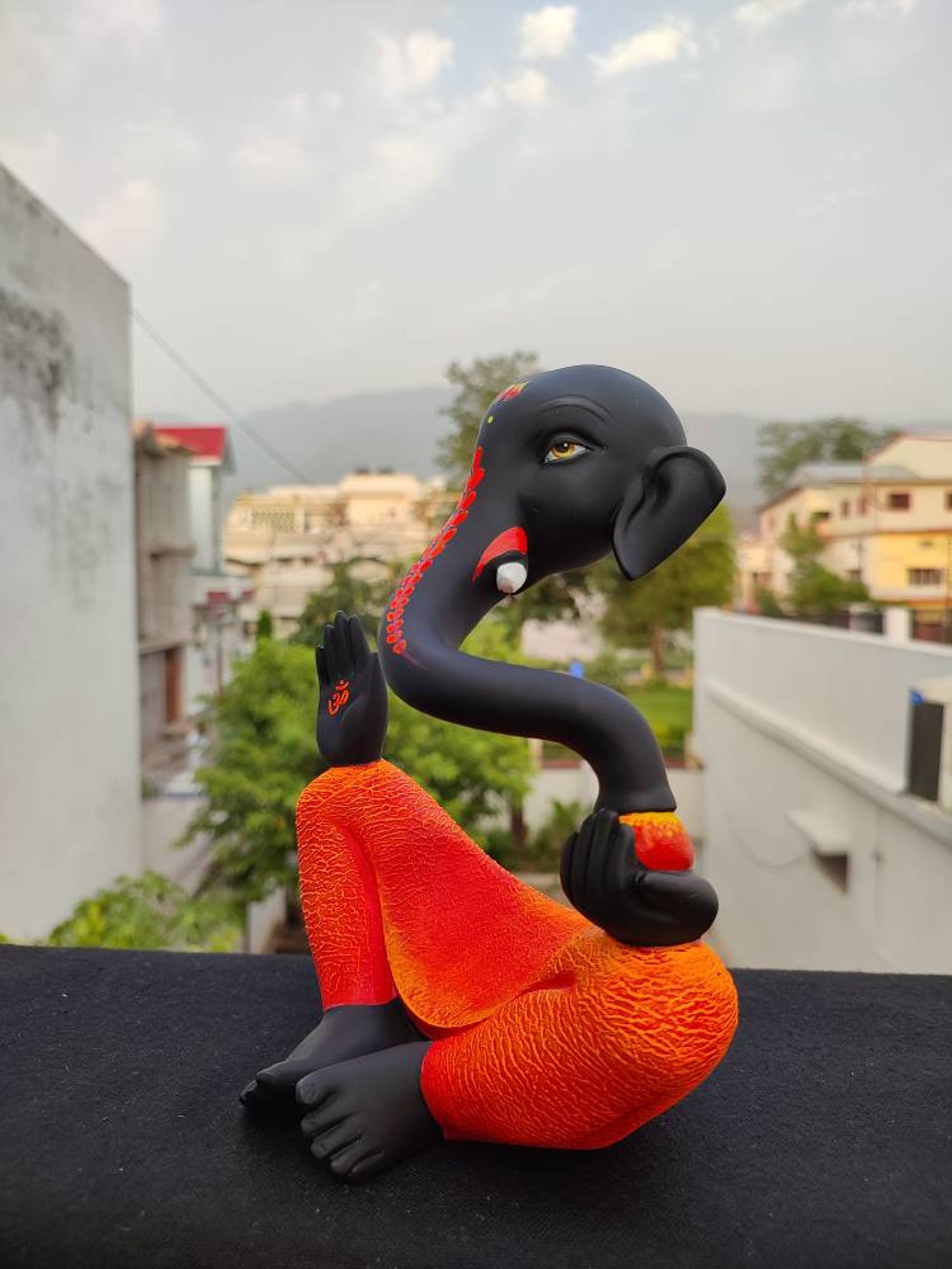 Ganesha Statue 20cm Abstract Ganesha idol God of new Etsy