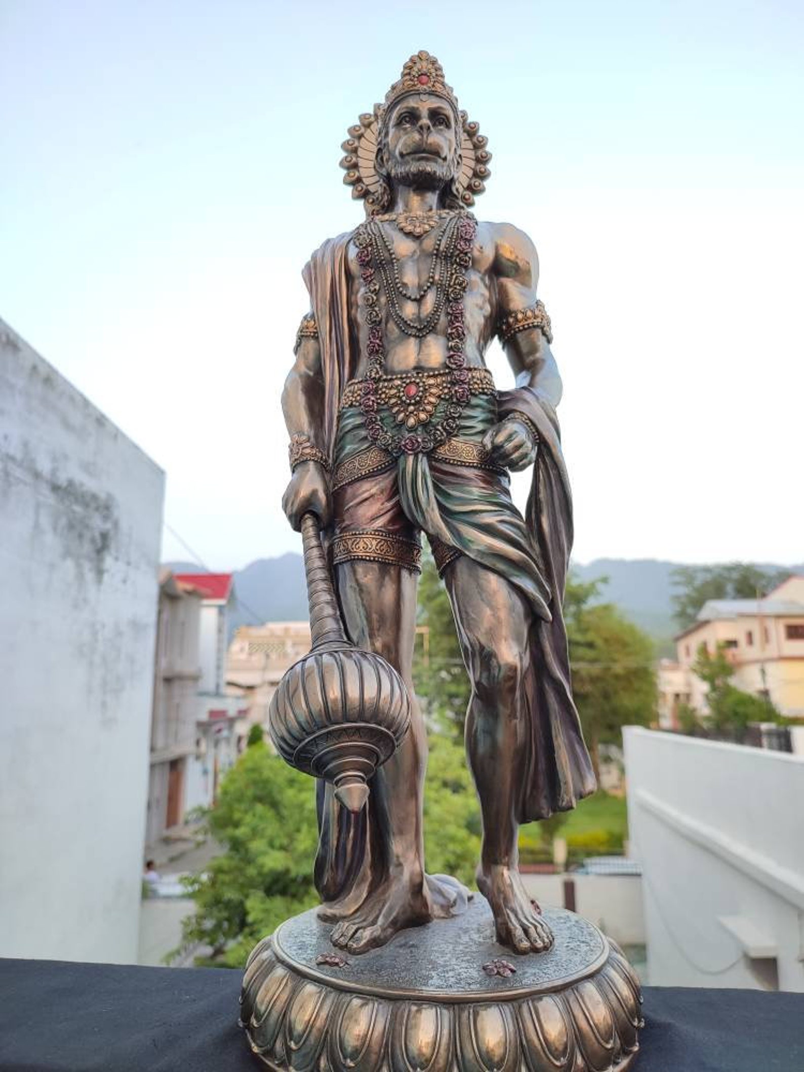Big Hanuman Statue 24 inch Standing Lord Hanuman Idol with Etsy