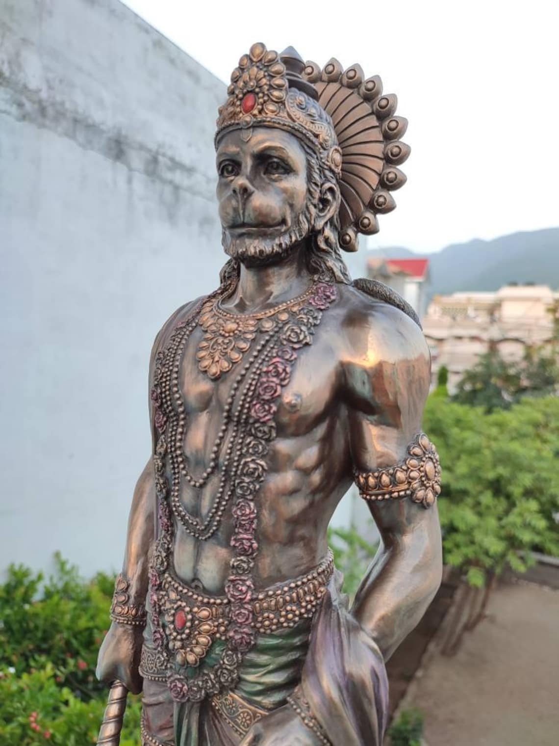Big Hanuman Statue 24 Inch Standing Lord Hanuman Idol Etsy Israel