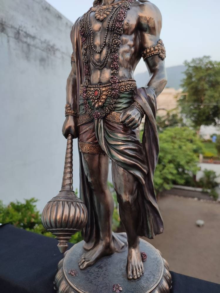 Big Hanuman Statue 24 Inch Standing Lord Hanuman Idol Etsy UK