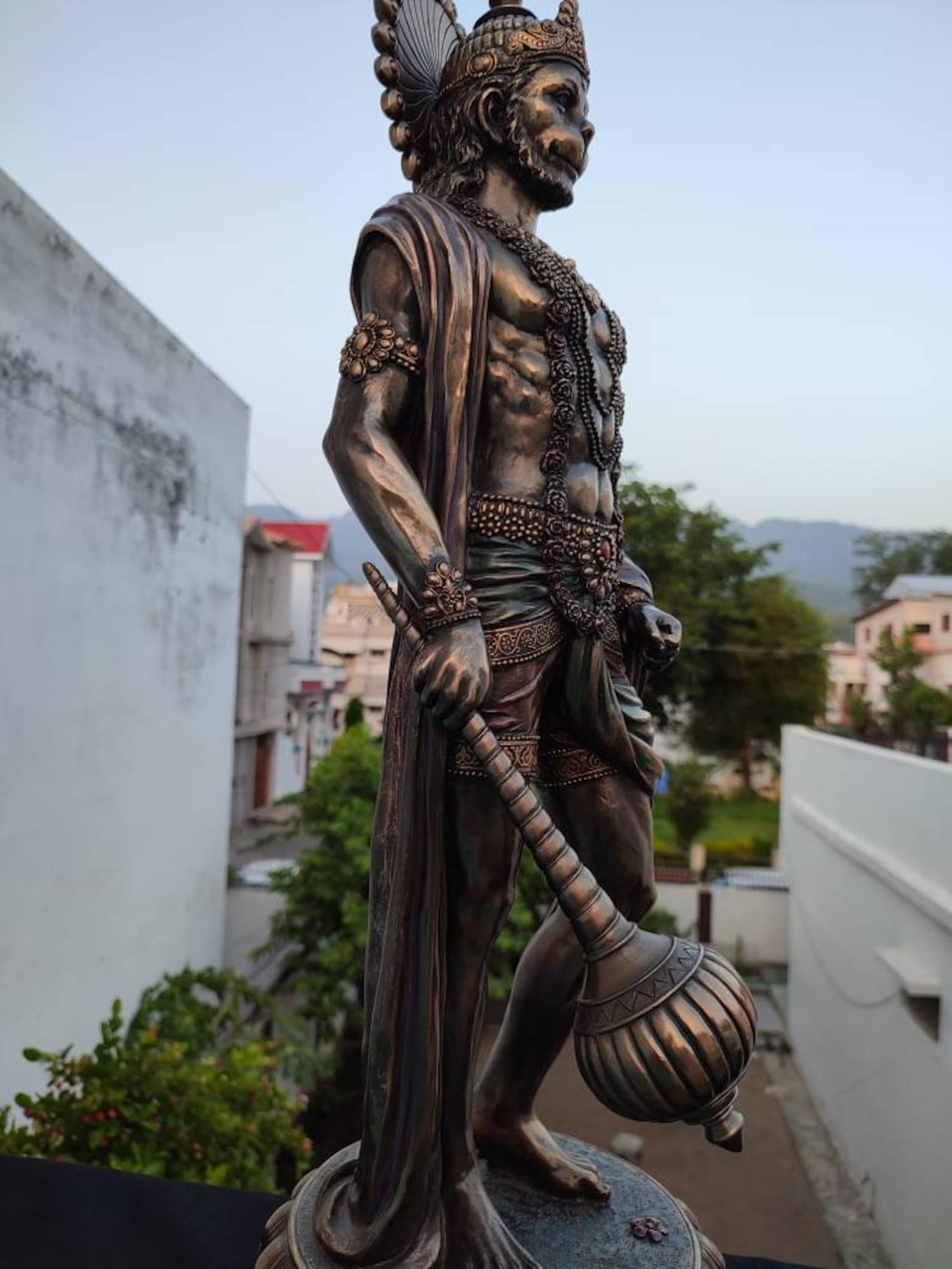 Big Hanuman Statue 24 Inch Standing Lord Hanuman Idol Etsy Israel