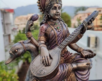 Saraswati Sculpture | Etsy