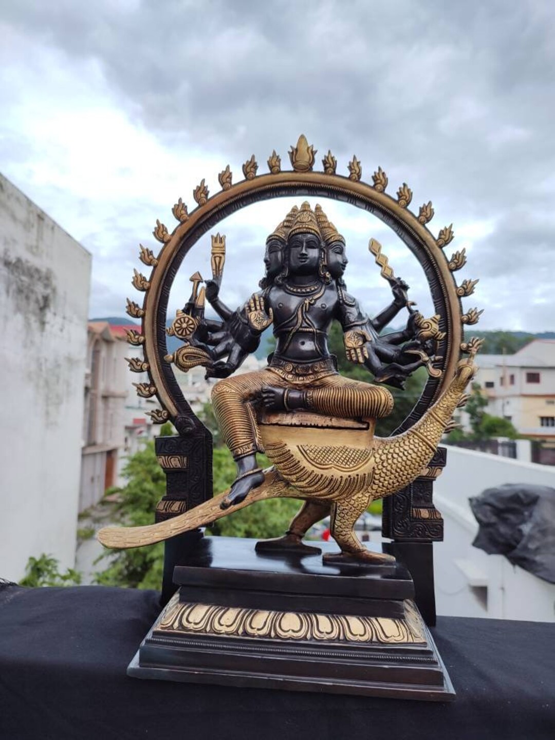 Buy Murugan Statue 18 Inch Brass Lord Kartikeya Idol Online in ...