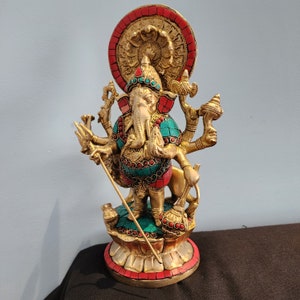 Big Ganesha Statue - God Luck God , Drishti Ganesha Statue , Brass ...