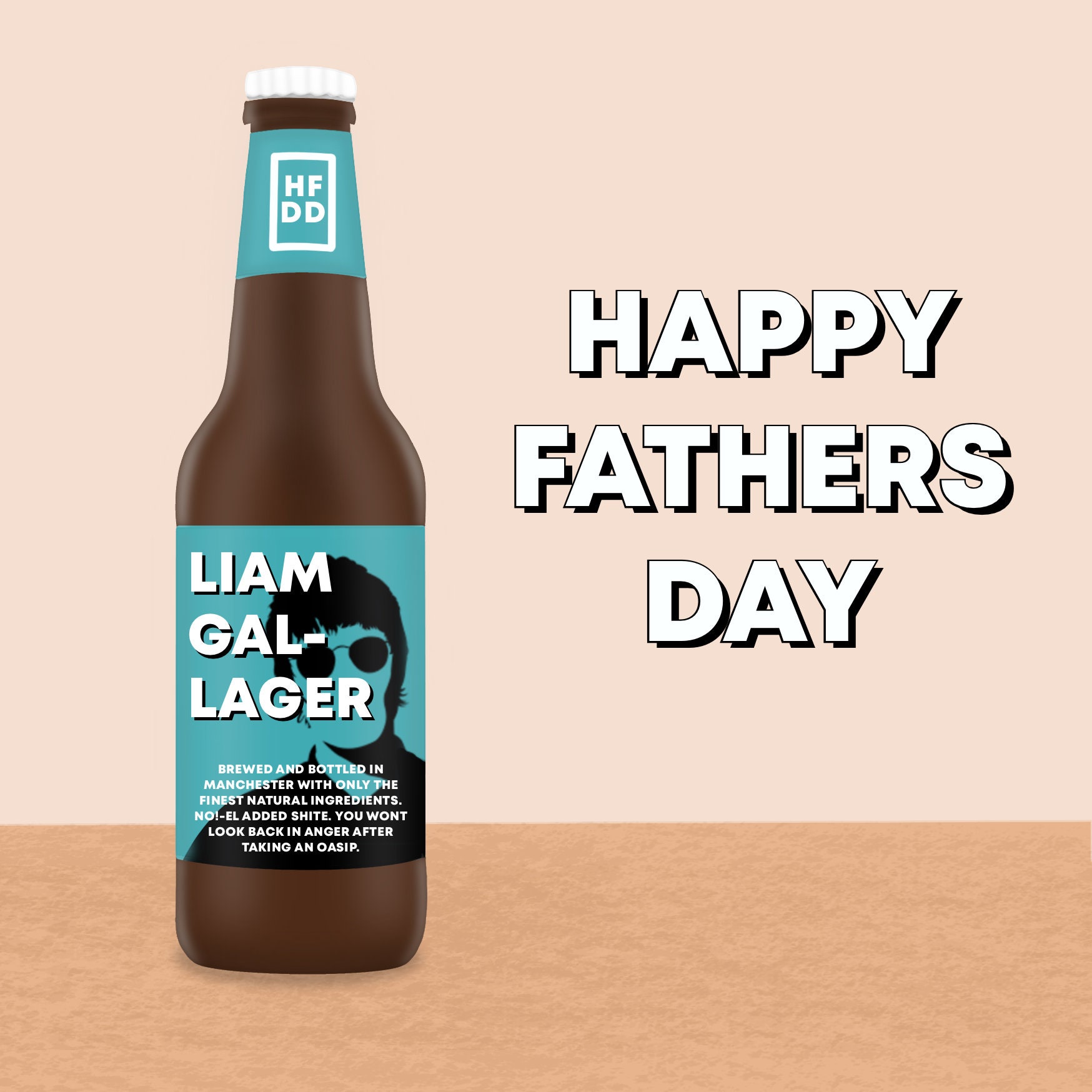 Liam Gallagher Beer Fathers Day Etsy