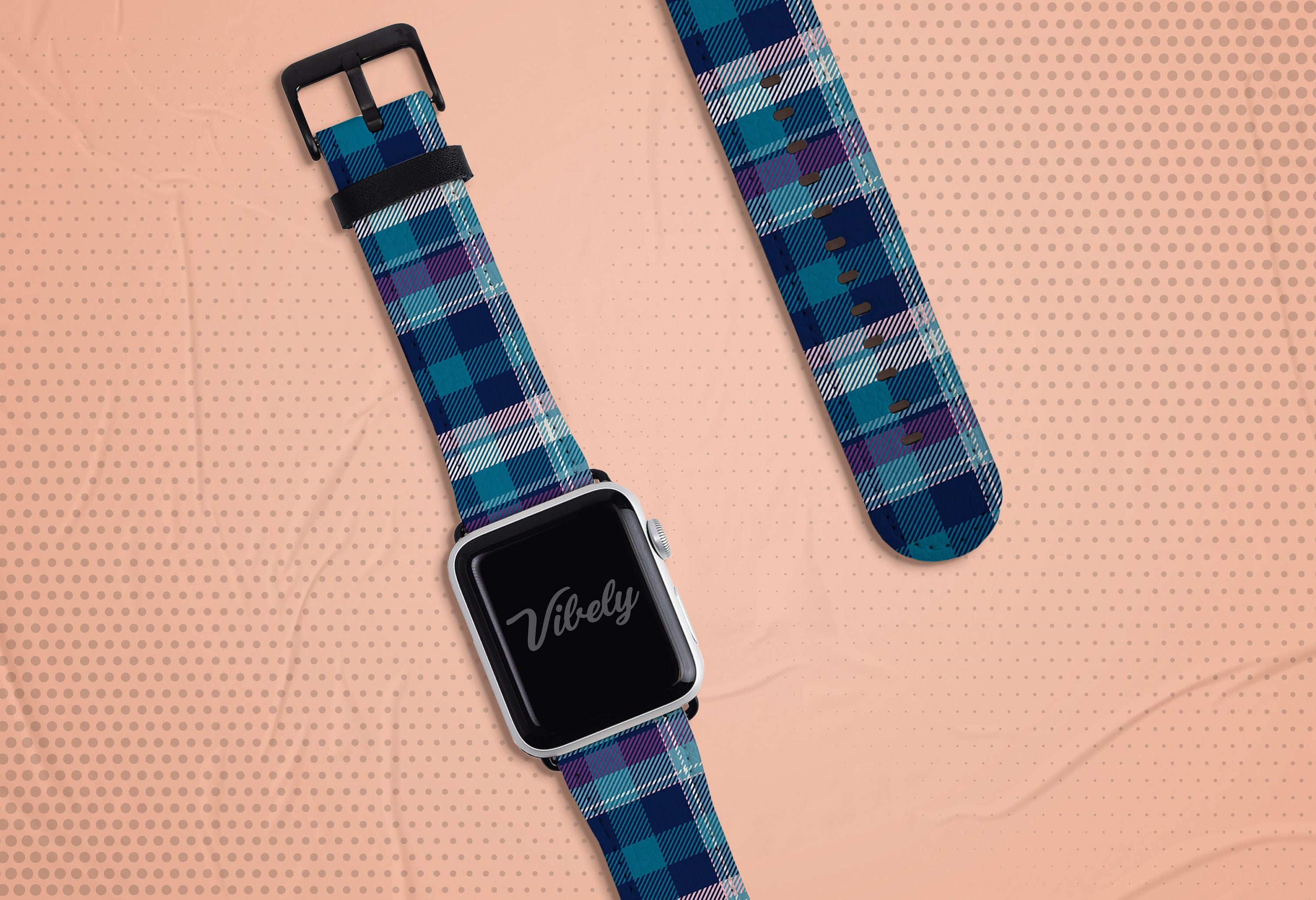 Plaid deals watch strap