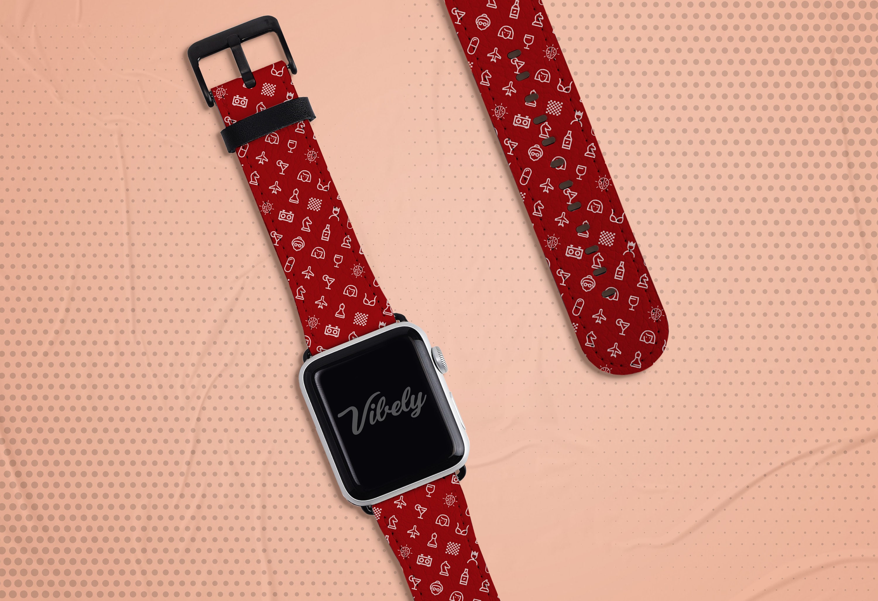 Supreme Louis Vuitton X Supreme Apple Watch Strap