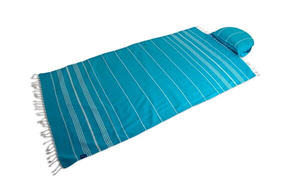 Sunrest 3in1 Inflatable Outdoor Lounger Beach Towel Inflatable Pillow and Bag