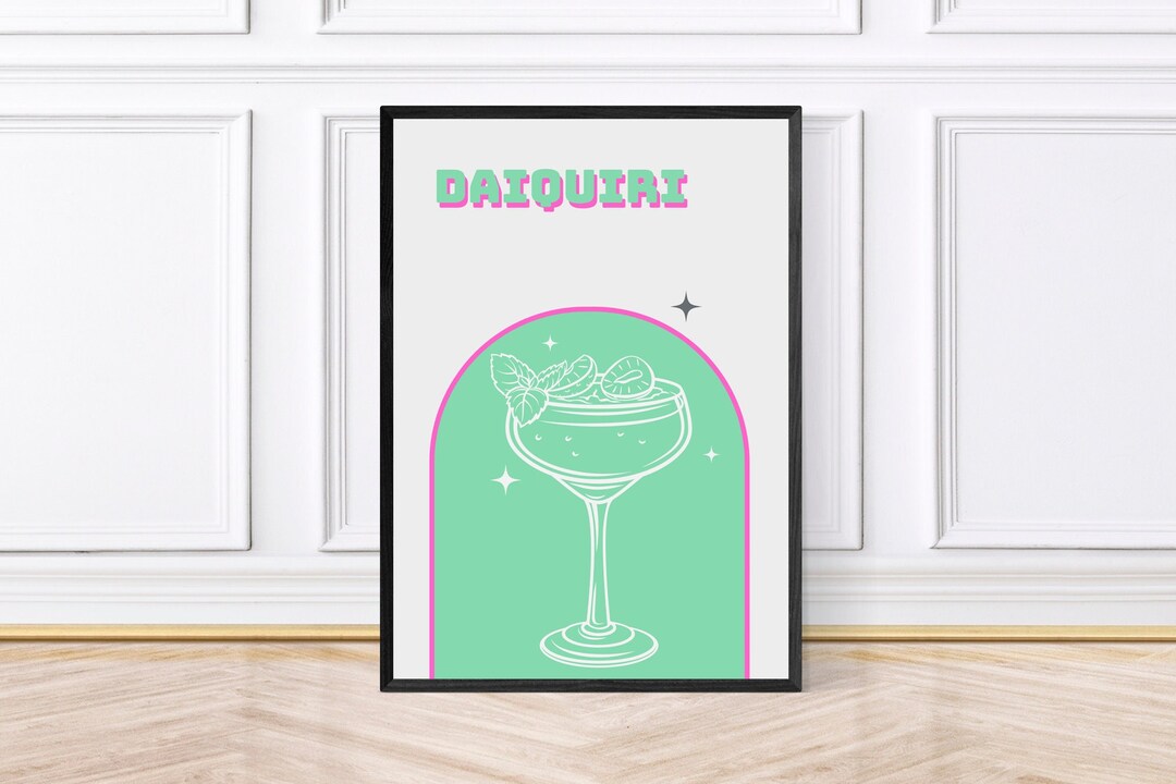 Schilderkreis24 Plaque En Tôle Décorative Pour Cocktail, Recette, Bar, Cuisine, Pub, Comptoir, Idée Cadeau D'anniversaire, Noël, Long Drink Tonique, Spiritueux, Buveur, 20 X 30 Cm (Razz Mojito