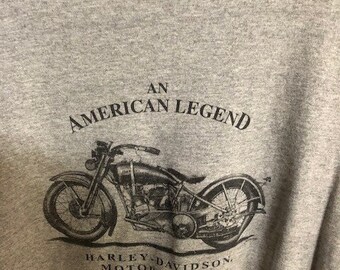 Vtg 1980s harley davidson t-shirt m burien seattle wa bikers only motorcycles