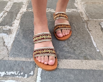 Greek leather sandals, Women sandals, Summer shoes, Handmade sandals, Genuine leather sandals, Customade sandals, Boho sandals, Indi sandals