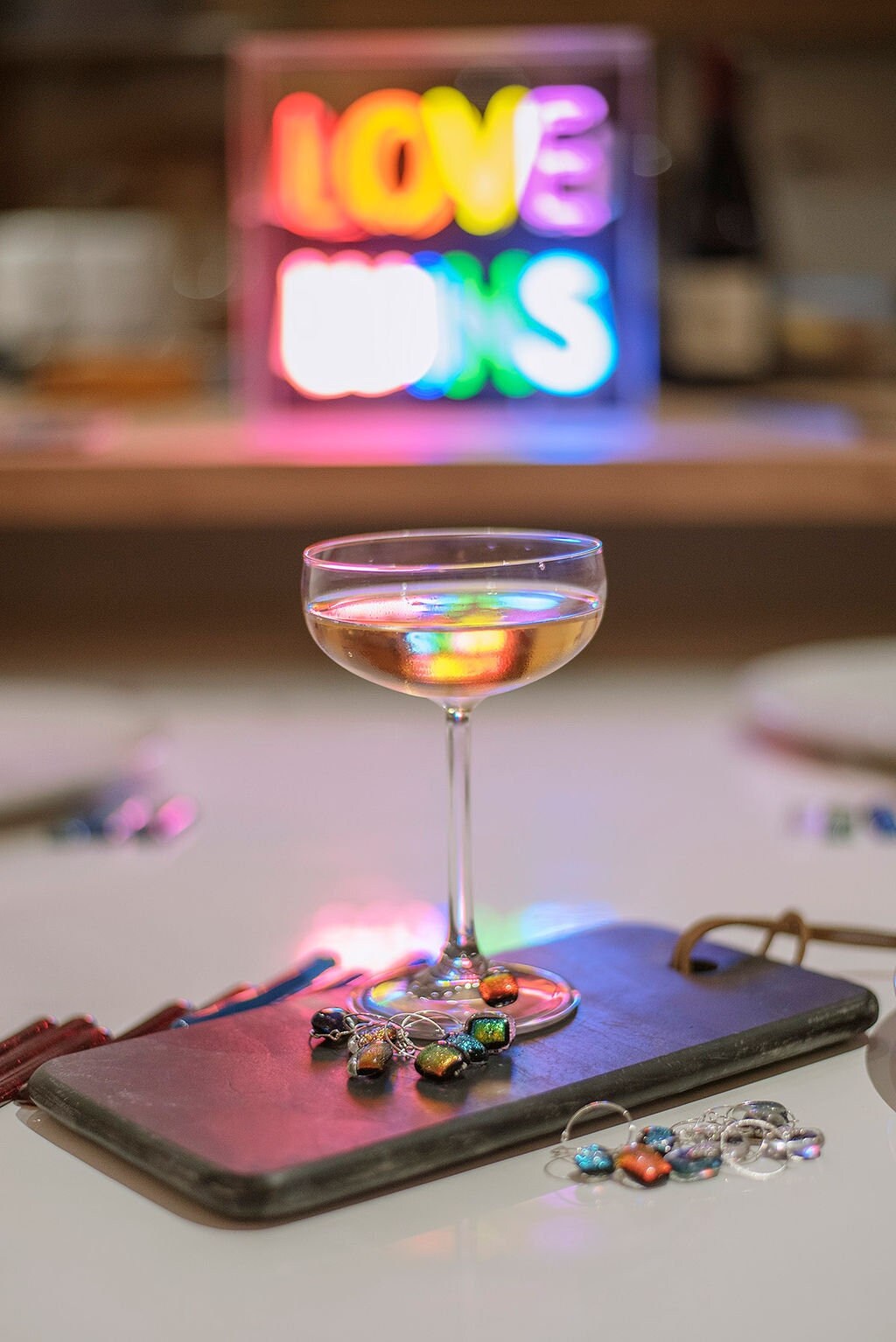 6 Marqueurs de Verre