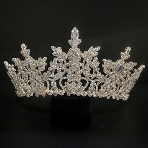 Swarovski Zircon Hair Accessories, Bridal Hair Vine, Bridal Tiaras, Silver Headpieces, Tiara  for Bachelor,Engagement Crowns,Crystal Crowns!
