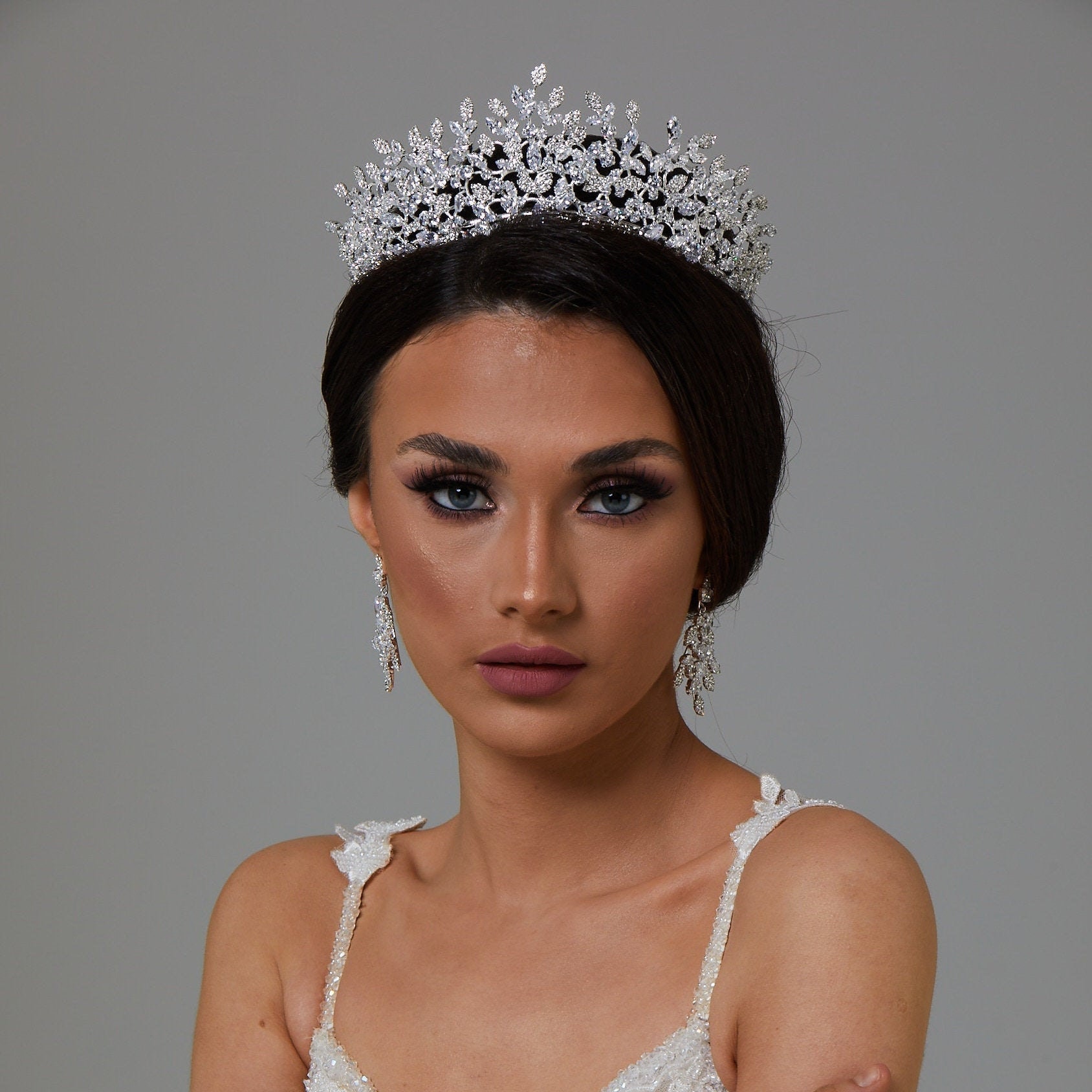 Swarovski Zircon Hair Accessories, Bridal Hair Vine, Bridal  display picture 3