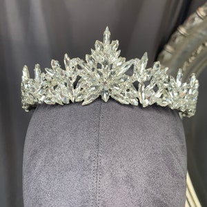 Crystal Hair Accessories, Bridal Hair Vine, Bridal Tiaras, Silver Headpieces, Tiara  for Bachelor,Engagement Crowns,Crystal Crowns!