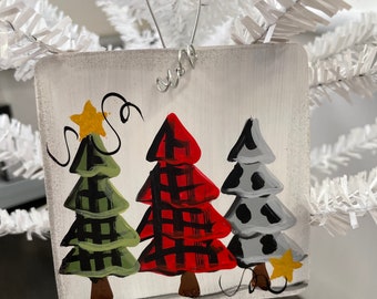 Square Trees Ornament