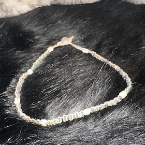 Fluorite w/ real shark vertebrae beads