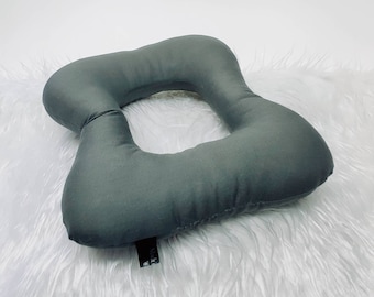 Piercing cushions for piercings, headphones, massages, yoga, neck problems